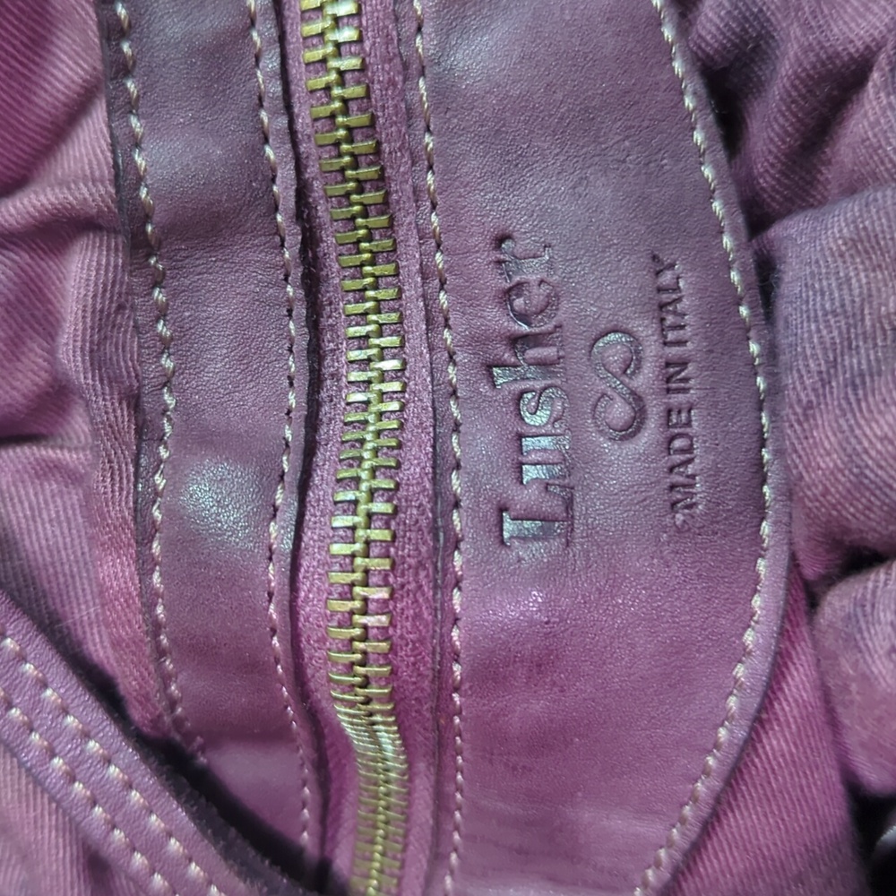 Lusher Italian Leather Shoulder Tote Bag - Picture 7 of 12